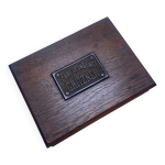 Boîte ancienne de correspondance en bois gritzner Boîte ancienne de correspondance en bois gritzner