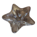 Bo�te � bijoux / bonbons vintage en cristal baccarat en forme d'�toile : style moderne du milieu du si�cle ...
