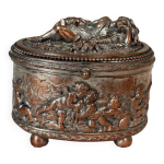 Boite  bijoux en cuivre