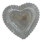 Boîte c?ur cristal d arques Boîte c?ur cristal d arques