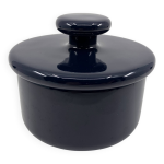 Boîte / pot / vide - poche en céramique bleu nuit sicart italy circa 60 - 70 Boîte / pot / vide - poche en céramique bleu nuit sicart italy circa 60 - 70