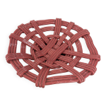 Bol central en c�ramique de style barbotine