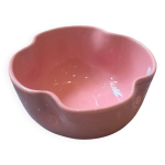 Bol cramique maille artisanal fleur trfle rose barbapapa
