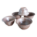 Bol coupelle vallauris style muratore terre cuite �maill�e