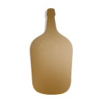 Bonbonne en verre ambr