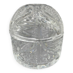 Bonbonni�re en cristal de boh�me 24 % pbo bohemia czechoslovakia bo�te