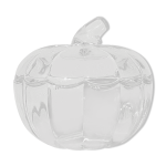 Bonbonnire en cristal en forme de pomme style anne 70