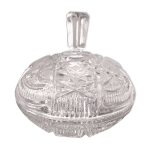 Bonbonniere en cristal taill