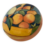 Bonbonni�re en porcelaine de limoges motif mangue