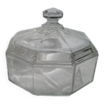 Bonbonnire sucrier octogonal arcoroc