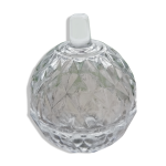 Bonbonnire verre cisel