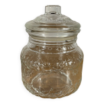 Bonbonnire en verre vintage