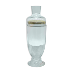 Bonbonnire vintage sur pied avec couvercle interne