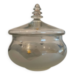 Bonbonnire vintage en verre