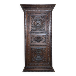 Bonnetire en bois massif style renaissance