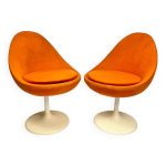 Börje johanson (xxe) johanson design editeur paire de chaises du modèle « venus » Börje johanson (xxe) johanson design editeur paire de chaises du modèle « venus »