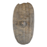 Bouclier de guerre en bois, tutsi, rwanda