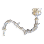 Bougeoir ancien en bronze, applique pour piano