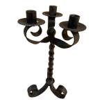 Bougeoir ancien en fer forg�