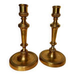 Bougeoirs en bronze