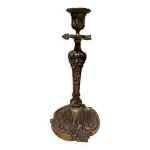 Bougeoir en bronze art dco