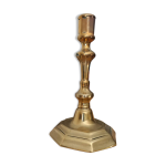 Bougeoir en bronze dor�