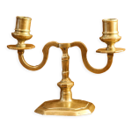 Bougeoir en bronze fin xixme
