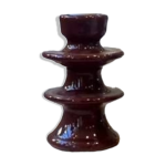 Bougeoir chandelier design color rouge bordeaux