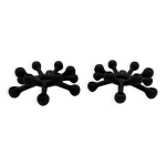 Bougeoirs chandeliers  the spider  en fonte dansk designs 1962