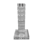 Bougeoir en cristal, saint - louis design jean sala