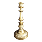 Bougeoir poque  restauration  en bronze