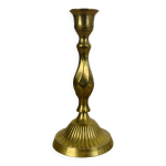 Bougeoir laiton dor vintage