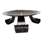 Bougeoir de table en fer forg