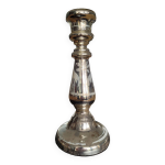 Bougeoir en verre mercuris eglomis
