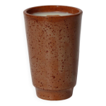 Bougie gobelet en grs mouchet