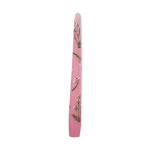 Bougie peinte  la main rose