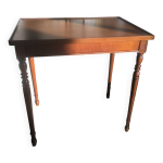 Bout de canap� en merisier ann�es 60 / 70