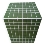 Bout de canap� ou table d'appoint en carreaux de c�ramique