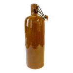 Bouteille / bouillotte en grs maill marron