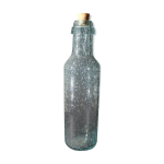 Bouteille carafe en verre bull bleu ciel biot