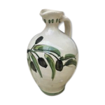 Bouteille en cramique  huile d olive