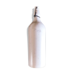 Bouteille en grs blanche vernisse
