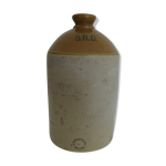 Bouteille en grs verniss