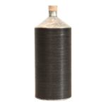 Bouteille en mtal cercle de noir