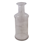 Bouteille vase carafe en verre bullé Bouteille vase carafe en verre bullé