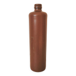 Bouteille , vase , soliflore en grès vernissé marron Bouteille , vase , soliflore en grès vernissé marron