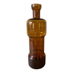 Bouteille / vase soliflore en verre ambré, ca. 1970 Bouteille / vase soliflore en verre ambré, ca. 1970