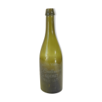 Bouteille en verre souffle 19eme limonade gazeuse g. coulloudon a gueret