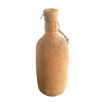 Bouteille vintage en toile de jute Bouteille vintage en toile de jute