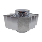 Briquet sarome style brutaliste
